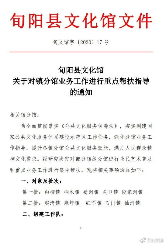 旬阳县文化局及关联单位招聘汇总信息公告