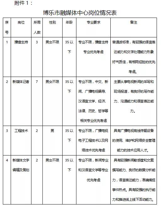 博乐市人民政府办公室最新招聘启事概览